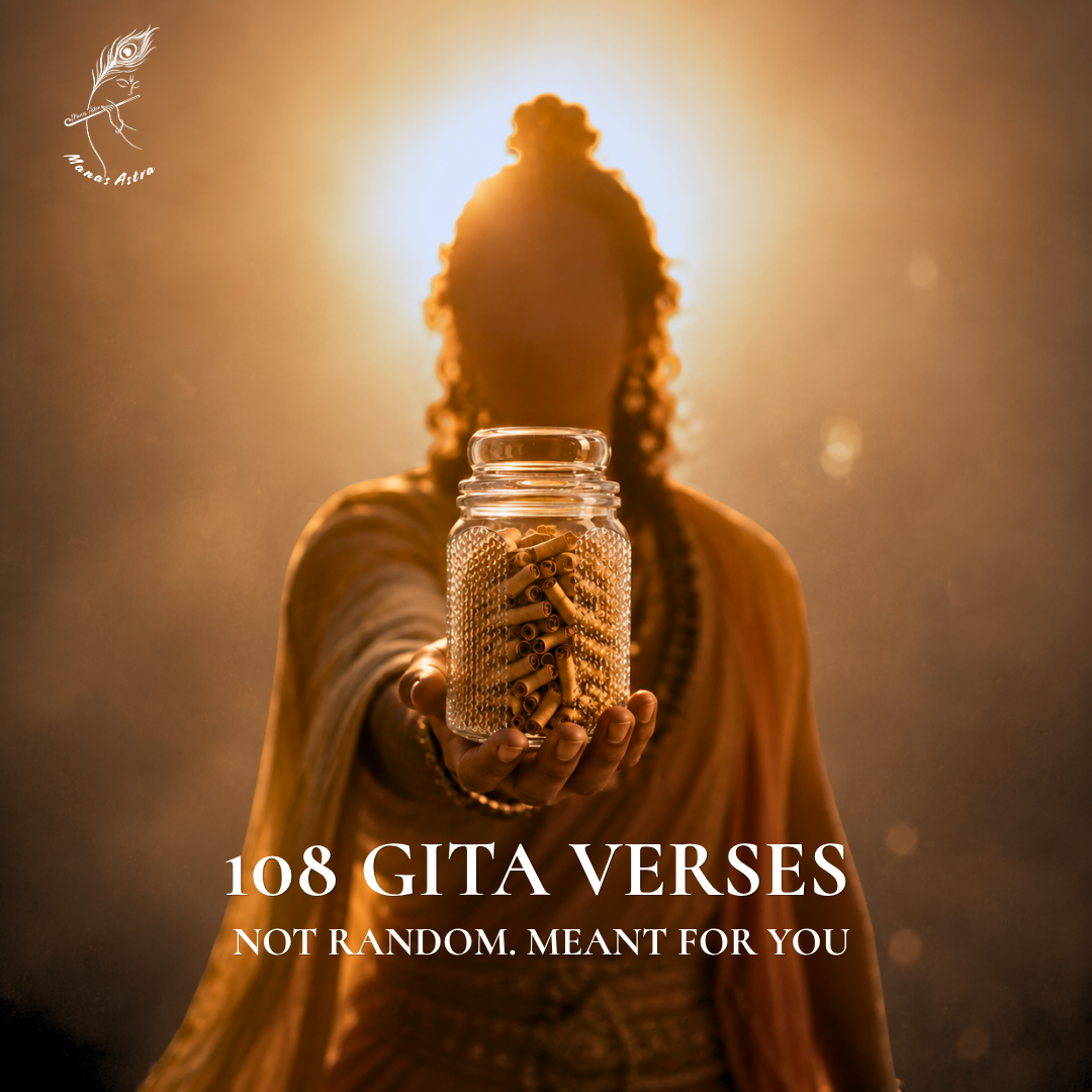 Krishna's Gita Jar - 108 Shlokas